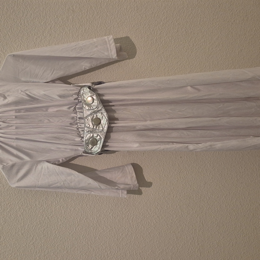 Disney Costume Lia Silver Belt Kids Size 5-6